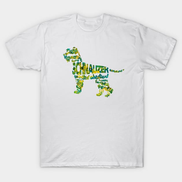 Miniature Schnauzer T-Shirt by inspirowl